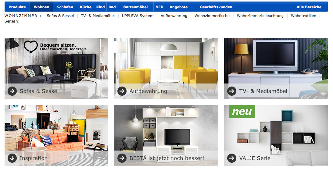 IKEA im Bereich Wohnen