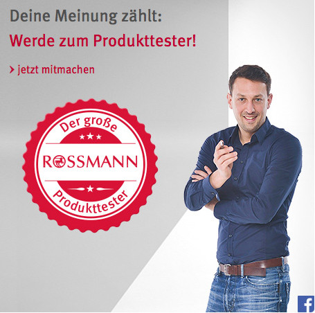 Rossmann Produkttester werden